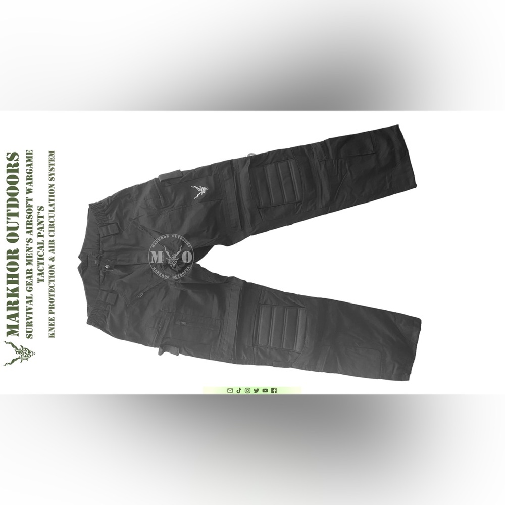 Markhor Outdoors Tactical Pants(Knee Protection System & Air Circulation System)